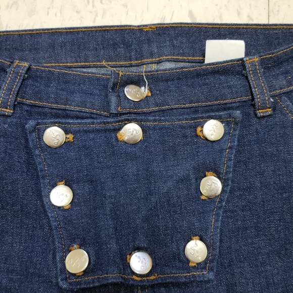 PJ's Flare Jeans with panel front Size 27 - Picture 3 of 6